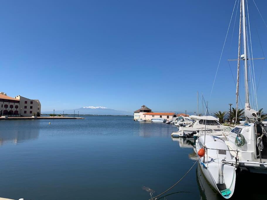 Apartament T2 Neuf + Bateau / Piscine Super Infrastructures Le Barcarès Zewnętrze zdjęcie